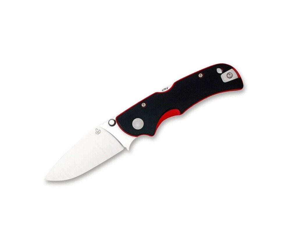 Manly City CPM-S-90V Black/Red Çakı