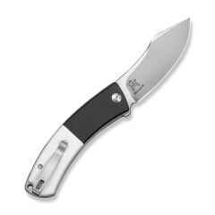 Civivi Outlaw Muk Black & White G10 Handle Black Satin Finished 14C28N Blade Çakı