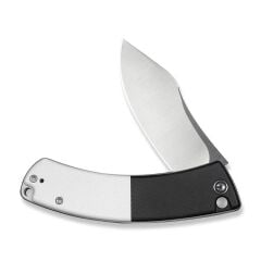 Civivi Outlaw Muk Black & White G10 Handle Black Satin Finished 14C28N Blade Çakı