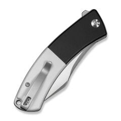Civivi Outlaw Muk Black & White G10 Handle Black Satin Finished 14C28N Blade Çakı