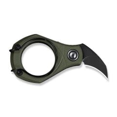 Civivi Pyrus OD Green G10 Handle Black Stonewashed 14C28N Blade Çakı