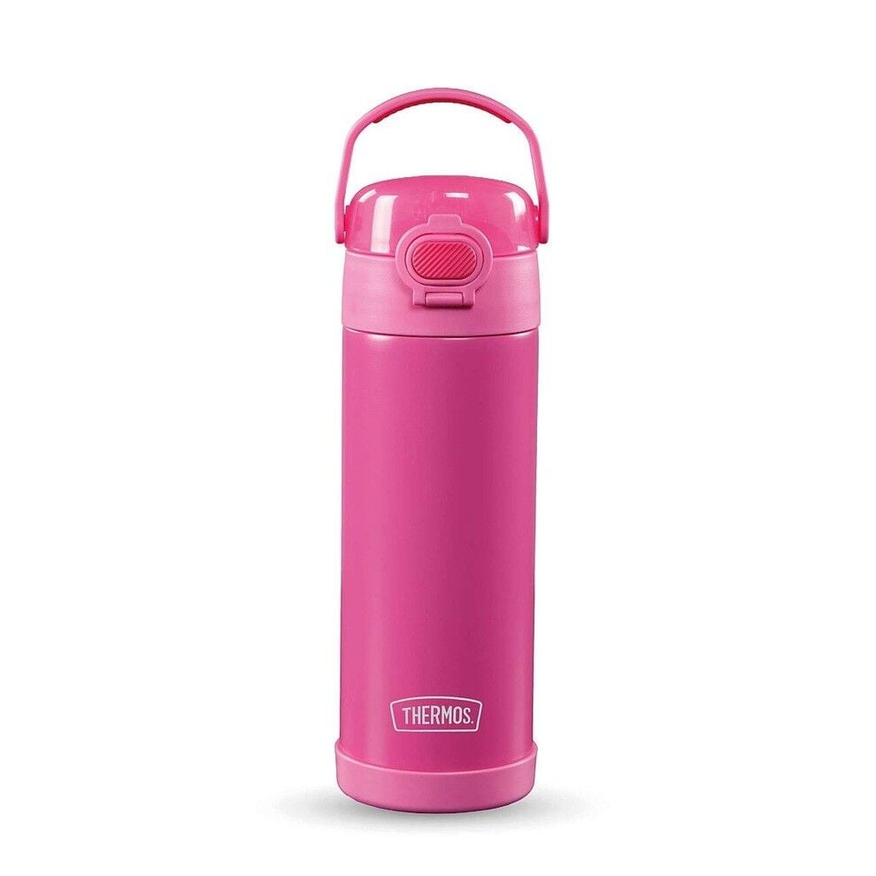 Thermos F422 Funtainer Çocuk Pipetli Termos 0,47L Neon Pink