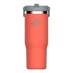 Stanley The IceFlow Flip Straw Pipetli Termos Bardak 0.89 Lt Kavuniçi