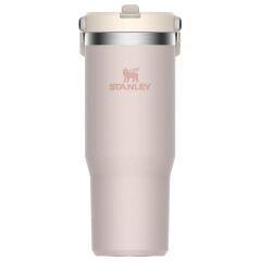 Stanley The IceFlow Flip Straw Pipetli Termos Bardak 0.89 Lt Açık Pembe