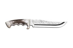 Bora 509 B Black Bear Gravürlü Bıçak