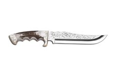 Bora 509 B Black Bear Gravürlü Bıçak
