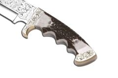 Bora 509 B Black Bear Gravürlü Bıçak