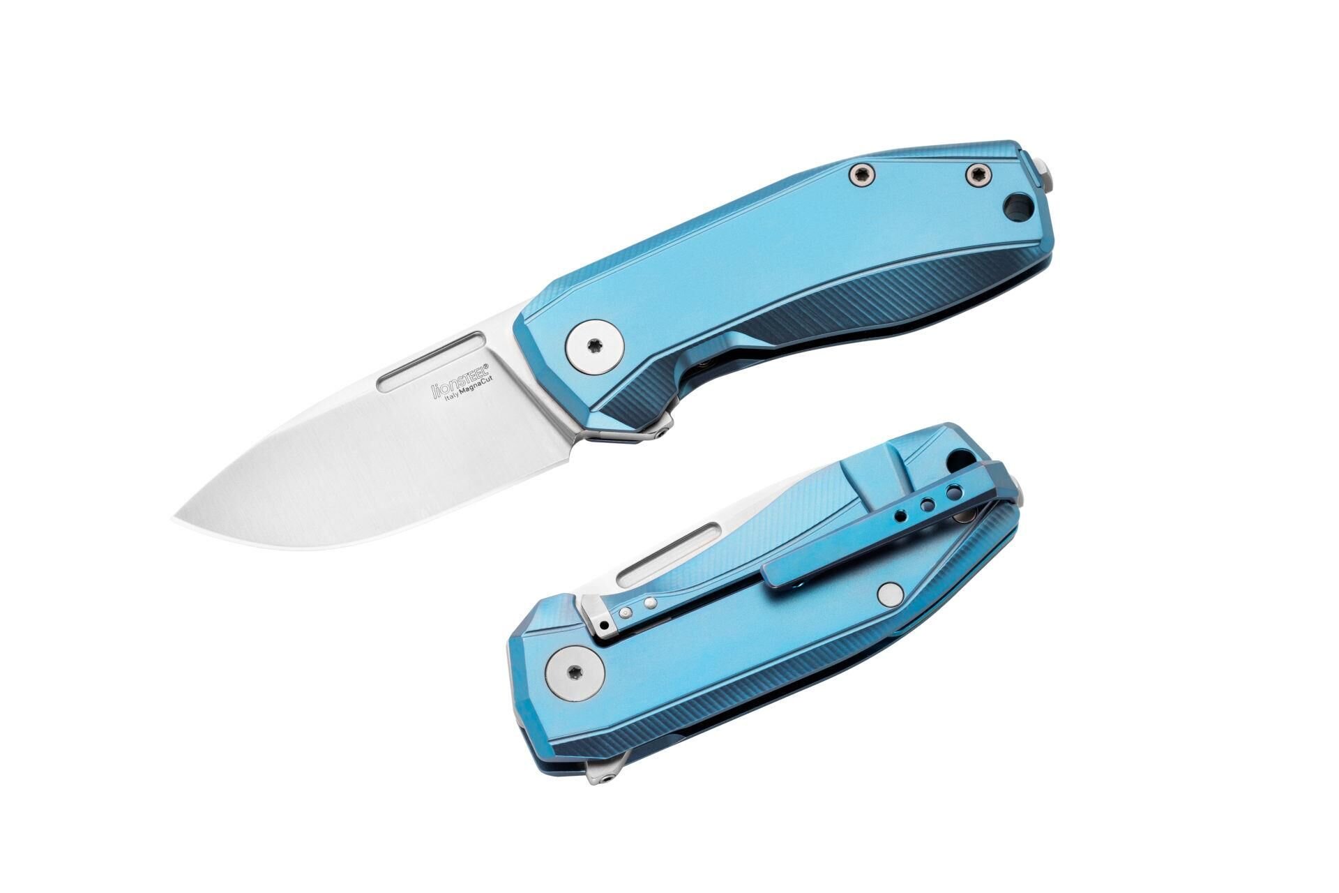 Lionsteel Nano Blue Titanium Çakı