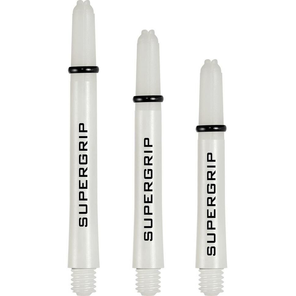 Harrows Supergrip Dart Shafts Beyaz - Medium