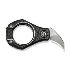 Civivi Pyrus Twill Carbon Fiber Handle Satin Finished 14C28N Blade Çakı
