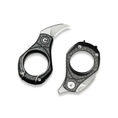 Civivi Pyrus Twill Carbon Fiber Handle Satin Finished 14C28N Blade Çakı