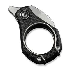 Civivi Pyrus Twill Carbon Fiber Handle Satin Finished 14C28N Blade Çakı