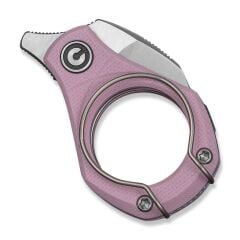 Civivi Pyrus Powder Pink G10 Handle Satin Finished 14C28N Blade Çakı