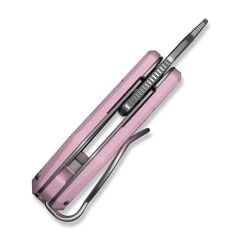Civivi Pyrus Powder Pink G10 Handle Satin Finished 14C28N Blade Çakı