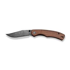 Civivi Clingman Milled Guibourtia Wood Handle Damascus Blade Çakı