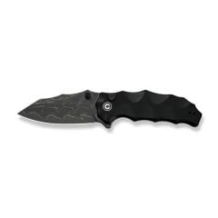 Civivi Natterjack Milled Black G10 Handle Damascus Blade Çakı