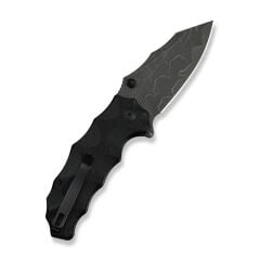 Civivi Natterjack Milled Black G10 Handle Damascus Blade Çakı
