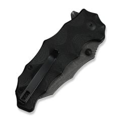 Civivi Natterjack Milled Black G10 Handle Damascus Blade Çakı