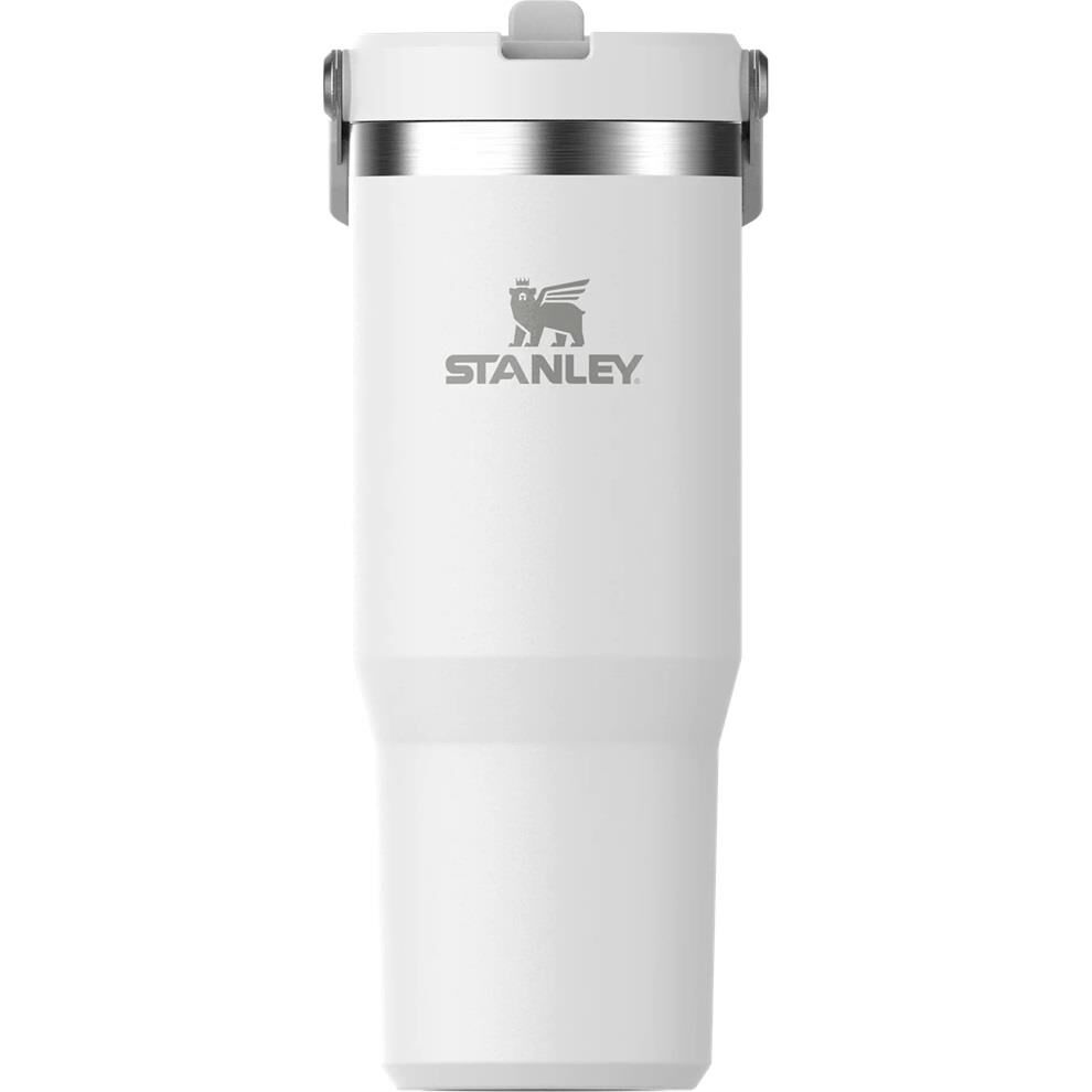 Stanley The IceFlow Flip Straw Pipetli Termos Bardak 0.89 Lt Buz Beyazı