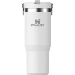Stanley The IceFlow Flip Straw Pipetli Termos Bardak 0.89 Lt Buz Beyazı