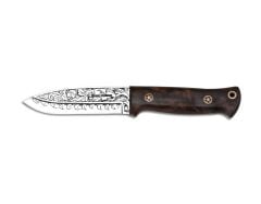 Bora 511 Survivor Kök Ceviz Sap Gravürlü Bıçak