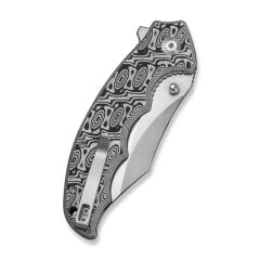 Civivi Pentad Black / White Vortex Micarta Handle Satin Finished Nitro-V Blade Çakı