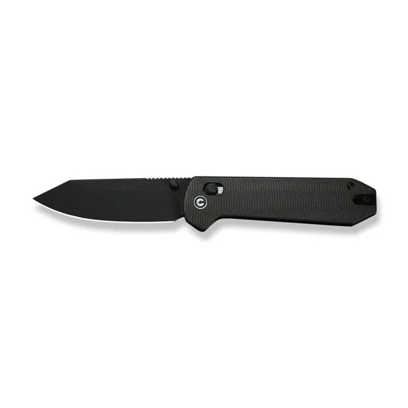 Civivi Over Yonder Dark Green Canvas Micarta Handle Black Stonewashed 14C28N Blade Çakı
