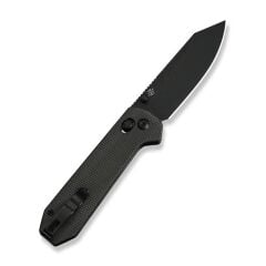 Civivi Over Yonder Dark Green Canvas Micarta Handle Black Stonewashed 14C28N Blade Çakı