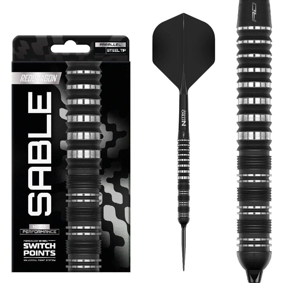 Red Dragon Sable 01 Paralllel Switch Points %90 Tungsten Çelik Uçlu Dart Oku