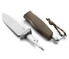 Lionsteel Acha Green Burlap Mikarta Bıçak