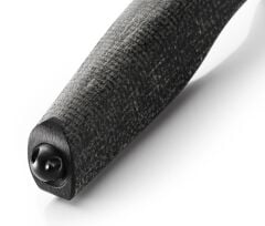 Lionsteel Acha Black Burlap Black Blade Mikarta Bıçak