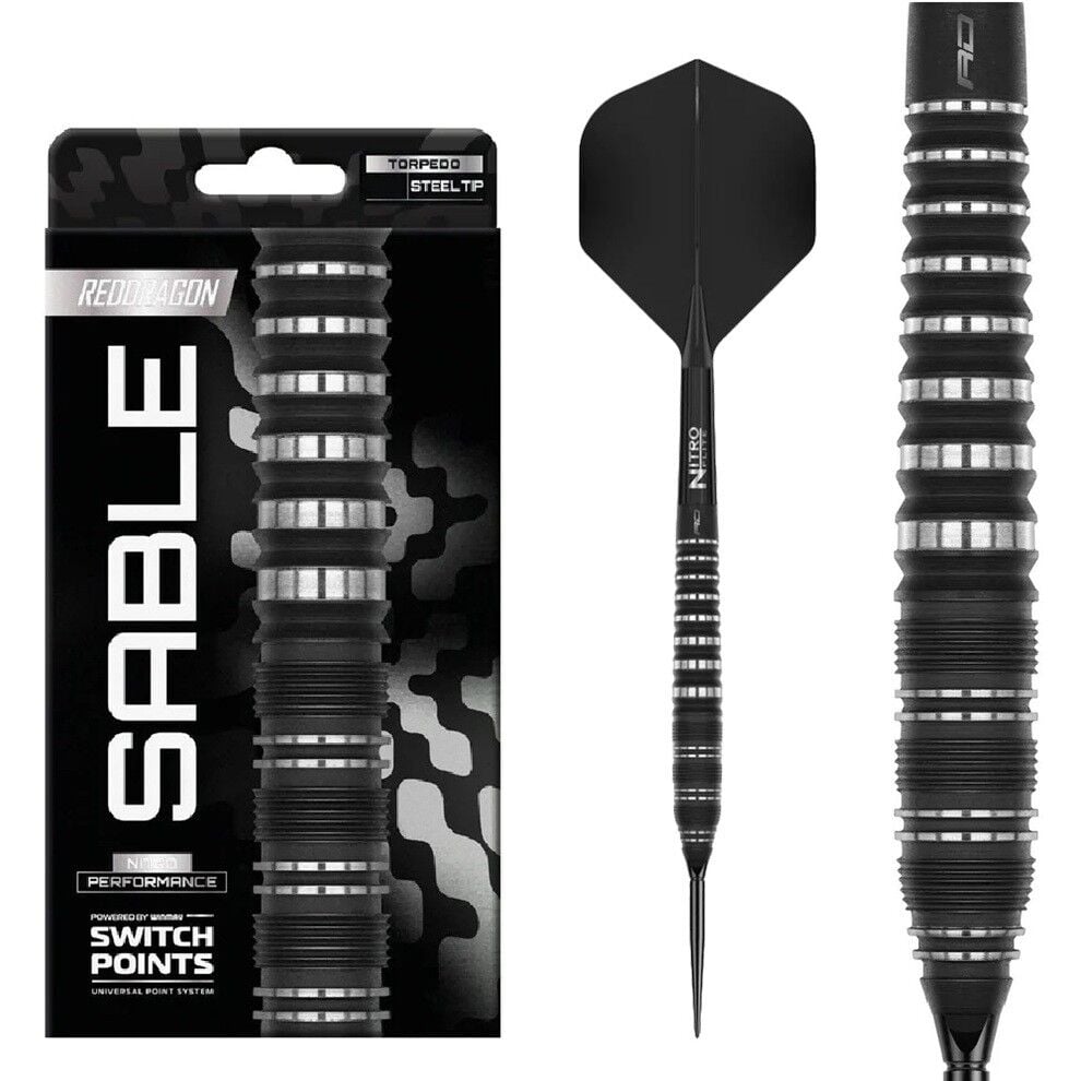 Red Dragon Sable 02 Torpedo Switch Points %90 Tungsten Çelik Uçlu Dart Oku