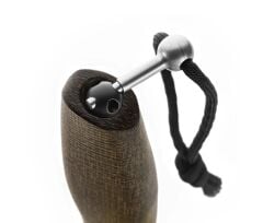 Lionsteel Acha Green Burlap Black Blade Mikarta Bıçak