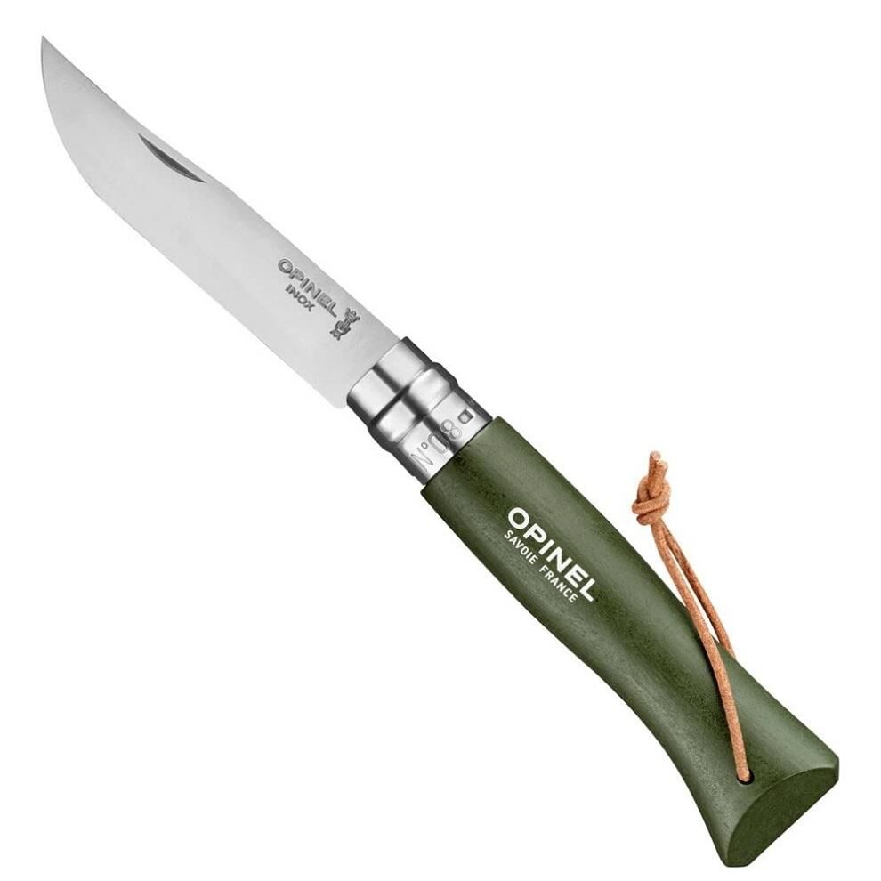 Opinel Inox No 8 Çakı - Haki