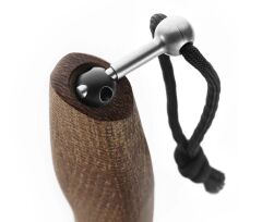 Lionsteel Acha Natural Burlap Black Blade Bıçak