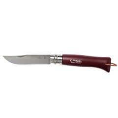 Opinel Inox No 8 Çakı - Bordo