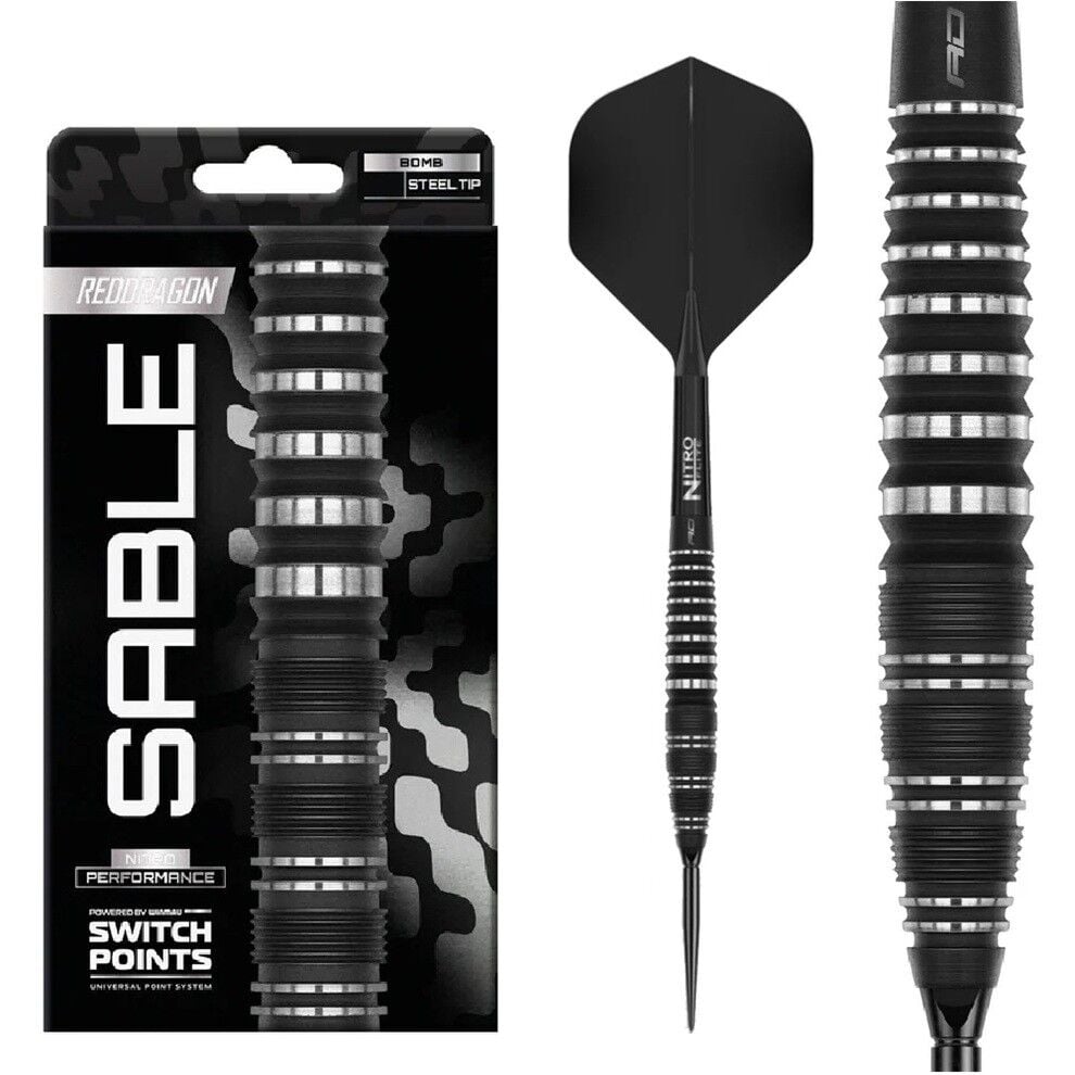 Red Dragon Sable 03 Bomb Switch Points %90 Tungsten Çelik Uçlu Dart Oku