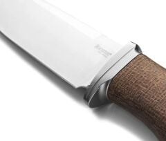 Lionsteel Acha Natural Burlap Mikarta Bıçak