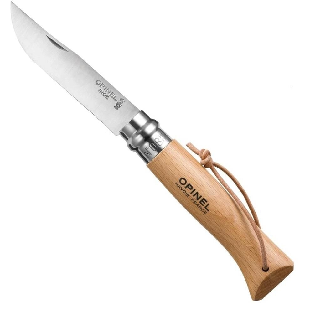Opinel Inox No 8 İp Sargılı Çakı