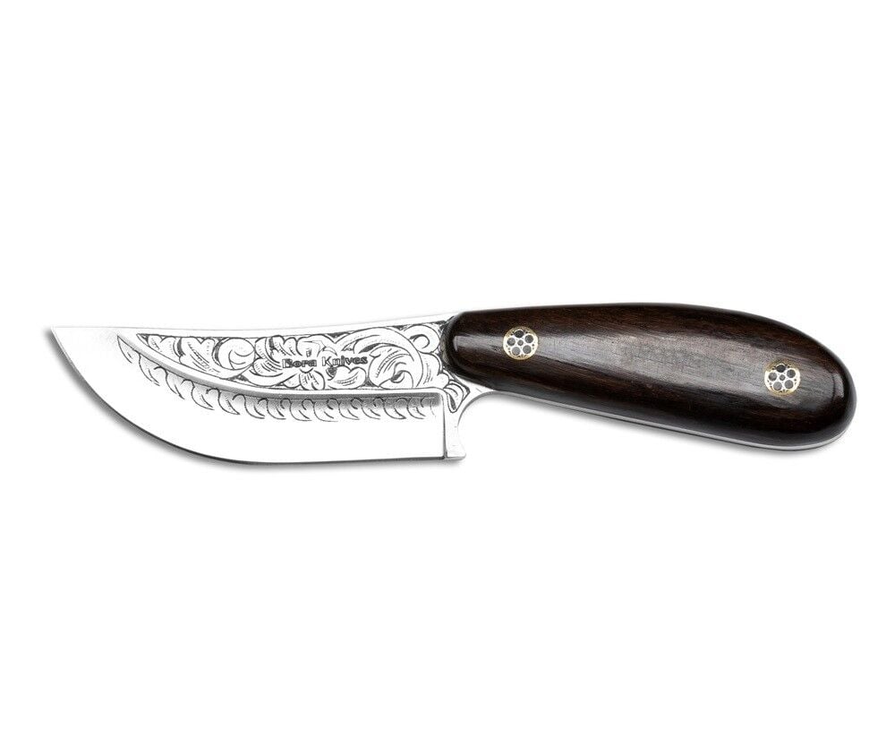 Bora 303 Mini Yüzme Wenge Saplı Gravürlü Bıçak
