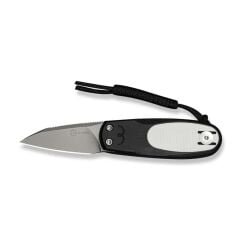 Civivi Purr Black & White G10 Handle Stonewashed Nitro-V Blade Çakı