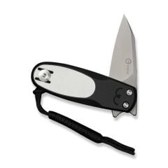 Civivi Purr Black & White G10 Handle Stonewashed Nitro-V Blade Çakı