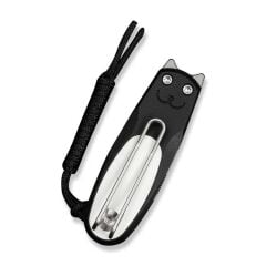 Civivi Purr Black & White G10 Handle Stonewashed Nitro-V Blade Çakı