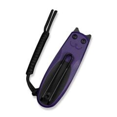 Civivi Purr Purple & Black G10 Handle Black Stonewashed  Nitro-V Blade Çakı