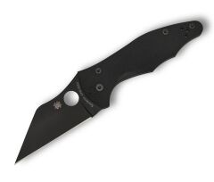 Spyderco Yojimbo 2 Black G-10 Black Blade Plainedge Çakı