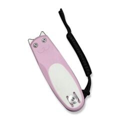 Civivi Purr Powder Pink & White G10 Handle Satin Finished Nitro-V Blade Çakı