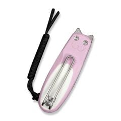 Civivi Purr Powder Pink & White G10 Handle Satin Finished Nitro-V Blade Çakı