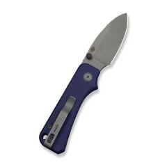 Civivi Baby Banter Slip Joint Blue G10 Handle Gray Stonewashed Nitro-V Blade Çakı