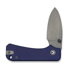 Civivi Baby Banter Slip Joint Blue G10 Handle Gray Stonewashed Nitro-V Blade Çakı