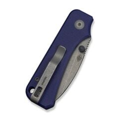 Civivi Baby Banter Slip Joint Blue G10 Handle Gray Stonewashed Nitro-V Blade Çakı